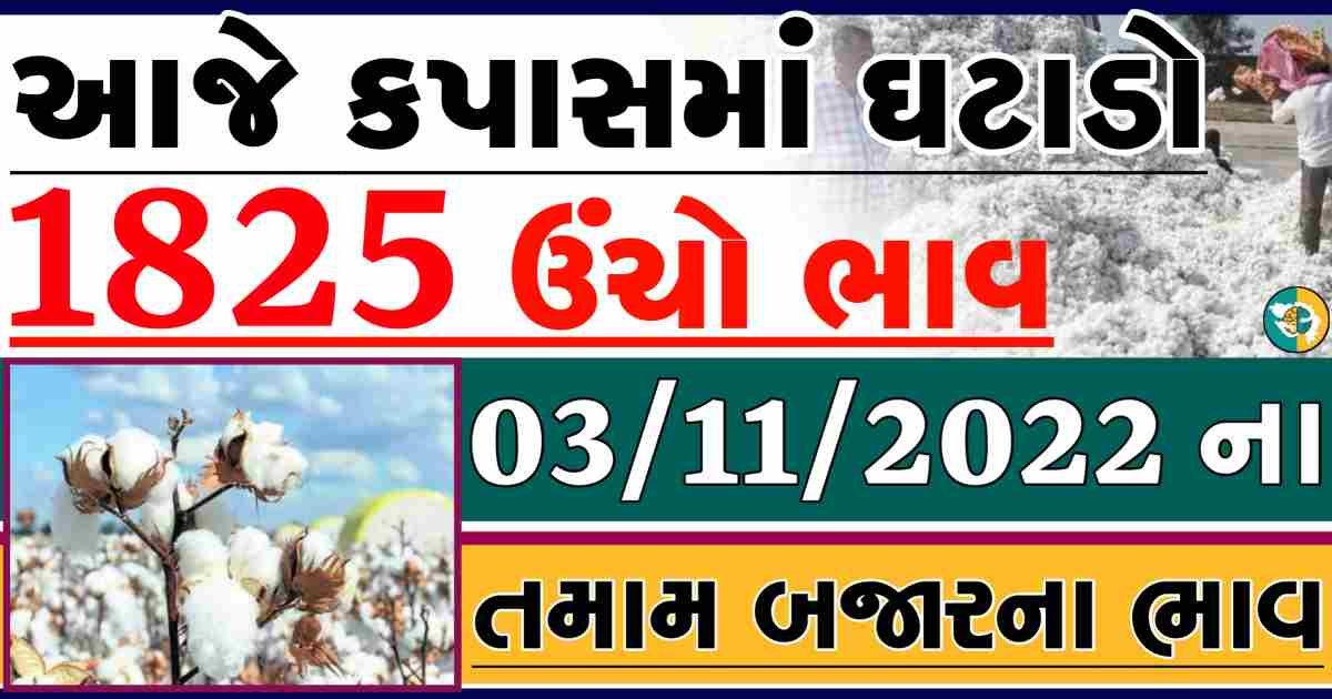 aaj na kapas na bajar bhav today cotton apmc rate