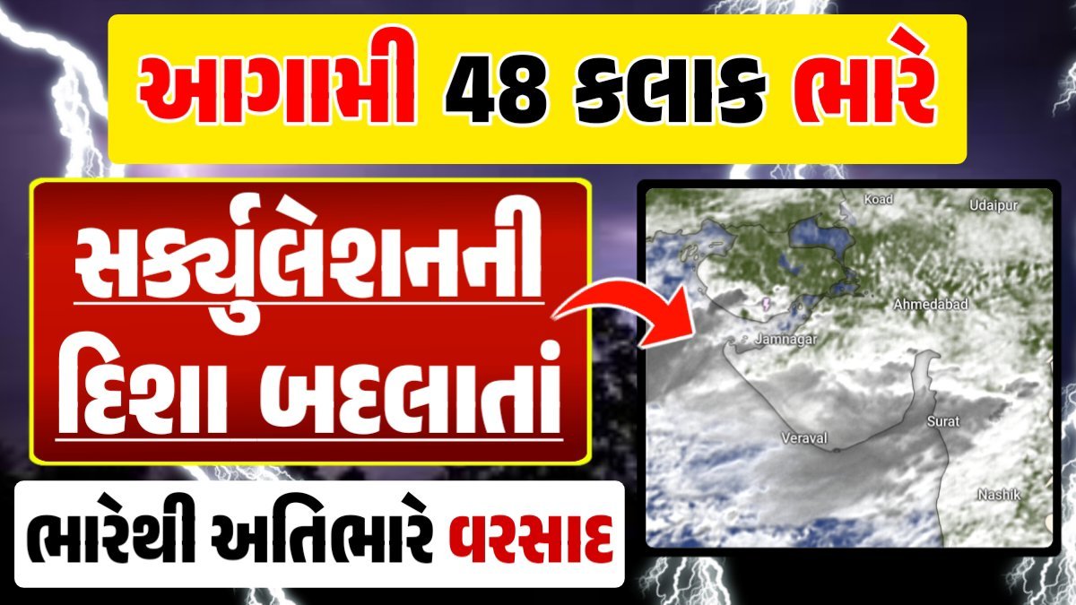 Gujarat Weather Forecast વરસાદ આગાહી, ગુજરાત હવામાન વિભાગ, વરસાદ આગાહી ચોમાસું ૨૦૨૪ અંબાલાલ પટેલ ambalal patel agahi